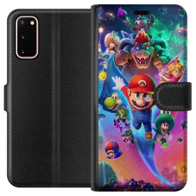 Kompatibelt Lommeboketui til Samsung Galaxy S20 Spillinspirert galaksesene med kjente figurer og magisk atmosfære