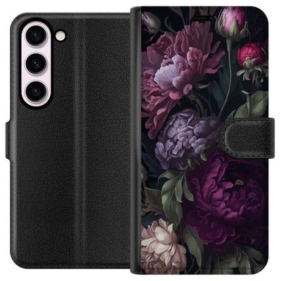 Kompatibelt Lommeboketui til Samsung Galaxy S23 Blomster