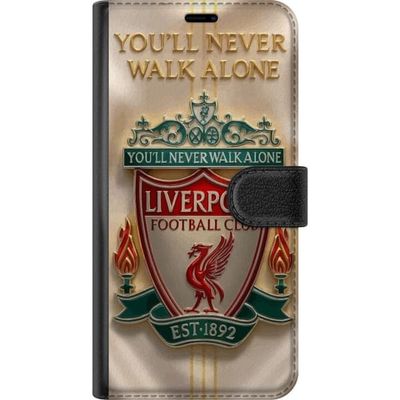 Kompatibelt Lommeboketui til Samsung Galaxy A56 Liverpool fotballklubb England Premier League offensivt lag sterkt press intensiv stil og historisk t
