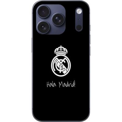 Kompatibelt Mobildeksel til Apple iPhone 17 Pro Real Madrid Emblem Fotboll Stolthet Vit Guld Klubbmärke