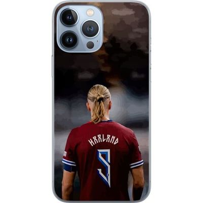 Kompatibelt Mobildeksel til Apple iPhone 13 Pro Max Haaland-inspirert motiv med Norges landslag