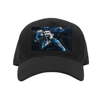 Barn-Caps | Justerbar Caps for Barn Svart Barn Ronaldo Ronaldo Svart Barn