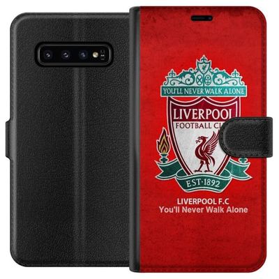 Kompatibelt Lommeboketui til Samsung Galaxy S10 Liverpool YNWA