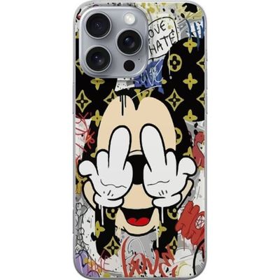 Kompatibelt Mobildeksel til Apple iPhone 16 Pro Max Mikke Mus