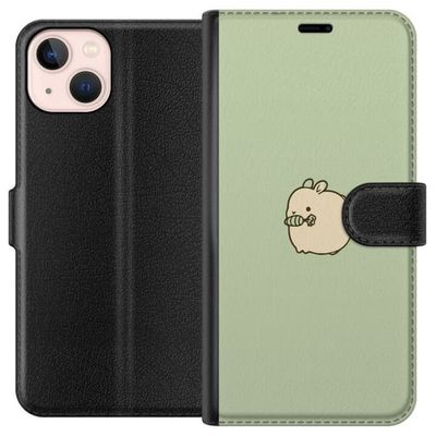 Kompatibelt Lommeboketui til Apple iPhone 13 mini Bunny