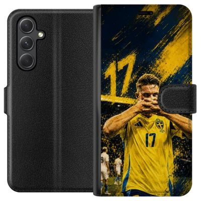 Kompatibelt Lommeboketui til Samsung Galaxy A05s Kraftfull sportdesign med Viktor Gyökeres og svensk fotballinspirasjon.