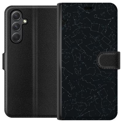 Kompatibelt Lommeboketui til Samsung Galaxy A35 Stjernehimmel