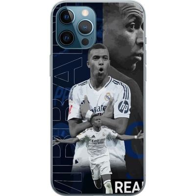 Kompatibelt Mobildeksel til Apple iPhone 12 Pro Max Kylian Mbappé, Real Madrid, Frankrike, ekstrem fart, sterk teknikk og en utrolig målinstinkt som