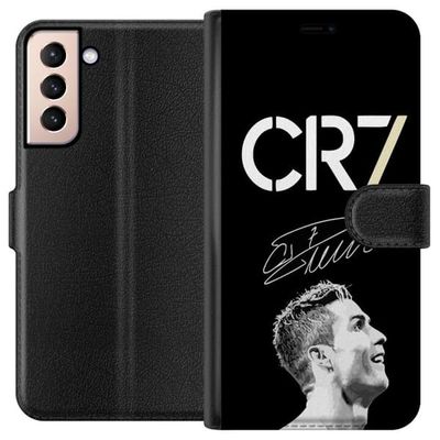 Kompatibelt Lommeboketui til Samsung Galaxy S21 CR7 Ronaldo