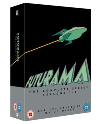 Futurama: Sæson 1-8 (23 DVD)