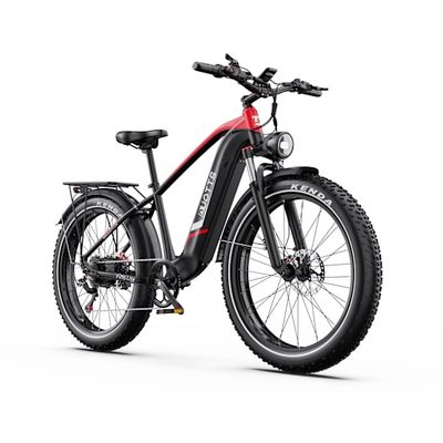 DUOTTS F26 Lite 48V 500W Elcykel, 26" Fat Tire, 80-90 km rækkevidde, Shimano 7-speed, hydrauliske bremser, LCD-display, Bluetooth App-understøttelse