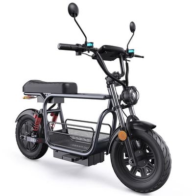 iScooter DX5 City Elscooter - 72 km räckvidd, 1500 W motor, topphastighet 55 km/h - Bekväm och kompakt, perfekt för pendling.