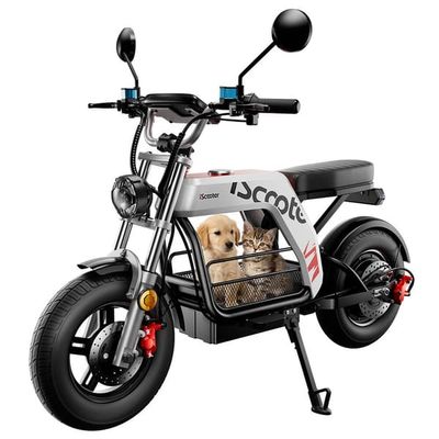 Iscooter DX5 PRO Elscooter - 100 km räckvidd, topphastighet 60 km/h, stöd för NFC och TCS, 2000W bakhjulsmotor ✅
