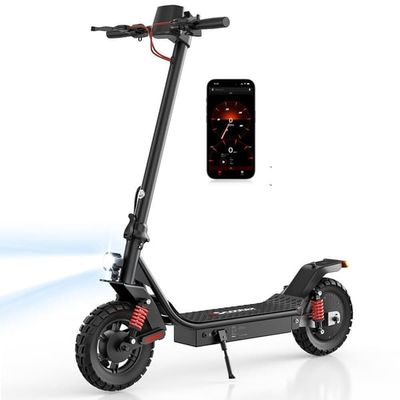 iScooter i10 Pro 800W Elscooter 48V 15Ah Batteri 60 km Räckvidd 45 km/h med APP Dubbelfjädring