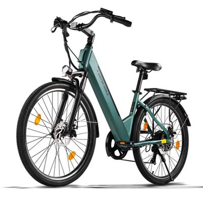 AVDL A32 Urban Mountain Elcykel 250W 36V 12,8Ah 26" Pendlarcykel 80–90 km Räckvidd Pakethållare