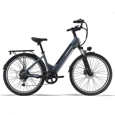 AVDL A32 Dam Elcykel 250W 36V 12,8Ah 26" Lågt Insteg Urban Pendlarcykel 80–90 km Räckvidd