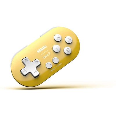 8BitDo Zero 2 Bluetooth Kontroller Gul