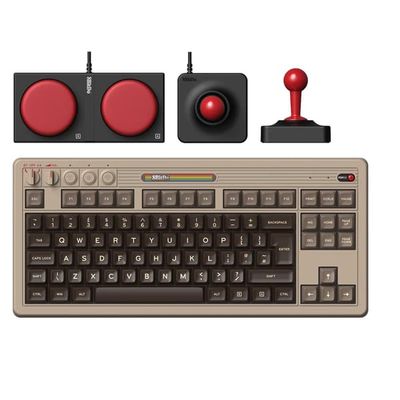 8BitDo Mekanisk Tastatur C64 Edition