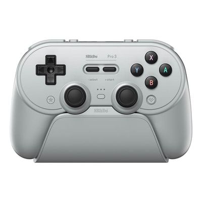 8BitDo Pro 3 Bluetooth-handkontroll Grå