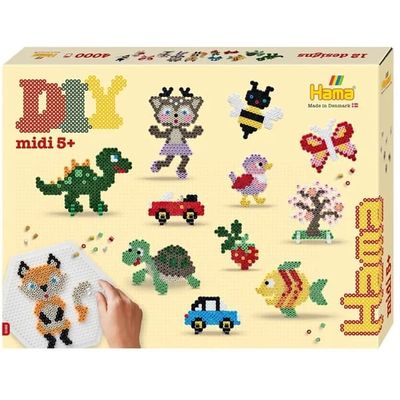 Hama Midi Gift Box Fun Pack 4000 stk.