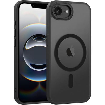 iPhone 17e Cover - Magsafe Frostet Cover – Sort