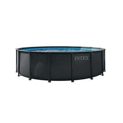 Intex Ultra XTR Above Ground Pool Kit - 488 x 122 cm - Round (Ladder, valves, filter, cover, ground mat) - 26326GS