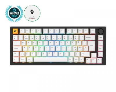 GMMK Pro 75% Pre-built ISO Nordic Edition Tastatur [Fox Linear] - Black Slate
