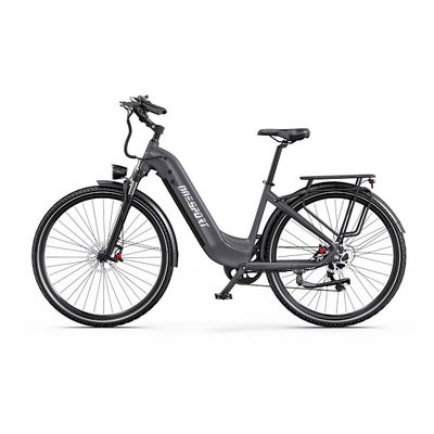 City E-Bike Onesport OT05Pro, 27.5", Motor 36V 250W with Torque Sensor, 22.5Ah Battery，Tech Gray