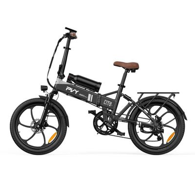 PVY Z20MAX Electric Bike, Dual Battery 36V25.6Ah, Torque Sensor, Black