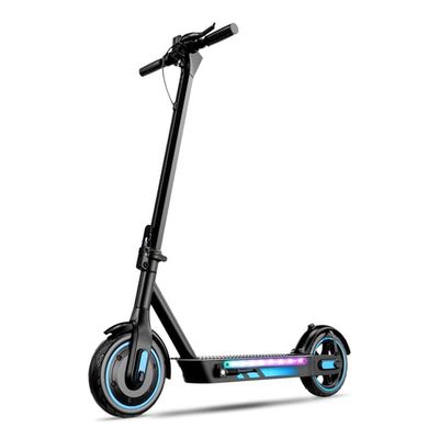 OOK-TEK V10 Pro Elscooter, 36V 15Ah Batteri, 10\", APP-kontroll, 150 kg Last, Svart&Blå