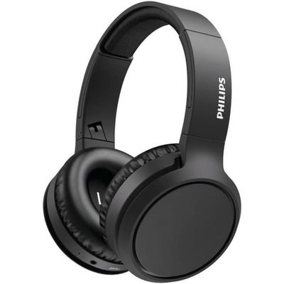 PHILIPS TAH5205BK - Trådlösa hörlurar - 40 mm högtalare - Bluetooth - Kompakt hopfällbar - 29h batteritid - Svart