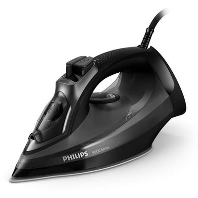 Ångstrykjärn - PHILIPS - DST5040/80 - Ånga med Calc Clean-system - 45g/min kontinuerlig ånga - 2600W - Svart