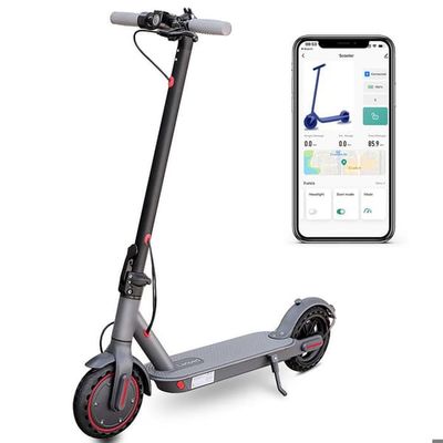El-scooter LP80 - 350W - 10.5Ah - Svart