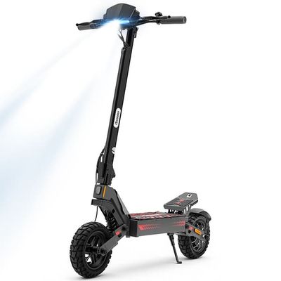 iScooter iF1 Elscooter 1200W Motor, 48V 10Ah Batteri, 40-50KM Räckvidd, 45KM/H, 10-tums Däck, IPX5 Elscooter