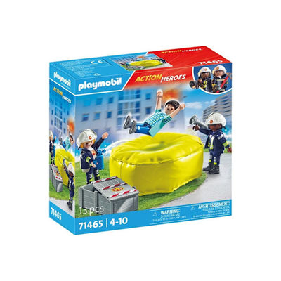 PLAYMOBIL ACTION HEROES Brandman med luftkudde 71465