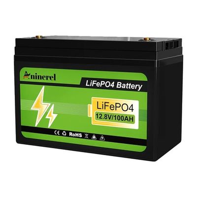 LiFePO4-batteri, 100AH kapacitet, Bluetooth-anslutning,12V 100AH