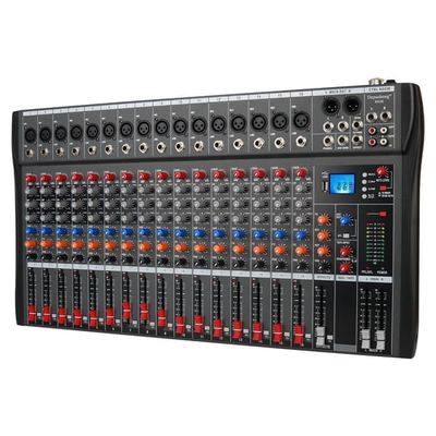 Ljudmixer, Flera Kanaler, USB- och Bluetooth-anslutning,DX16