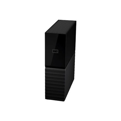 WD My Book WDBBGB0160HBK - Hårddisk - krypterad - 16 TB - extern (stationär) - USB 3.0 - 256-bitars AES - sort
