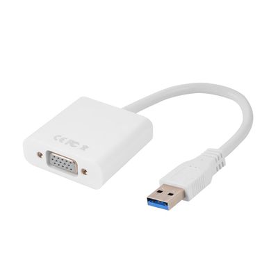 USB 3.0 til VGA Adapter - Hvit