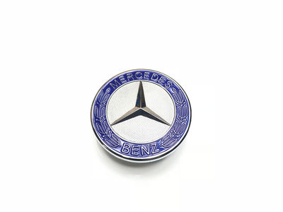 Mercedes-Benz hette Emblem Blue 57mm