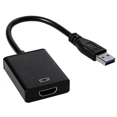 USB 3.0 til HDMI Adapter - Svart