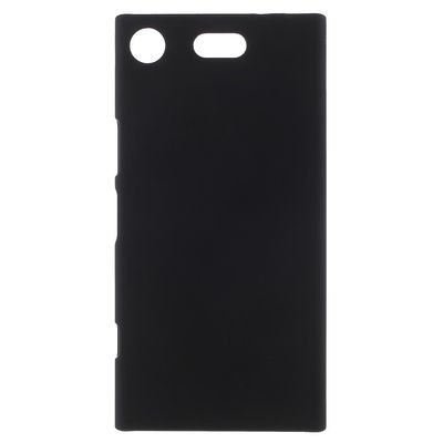 Sony Xperia XZ1 Compact Gummibelagt PC Hard Case - Sort