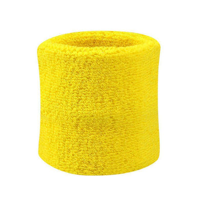 Svettebånd - Ankelkjeder - Korte [8 cm] - Dobbelpakke - Gul