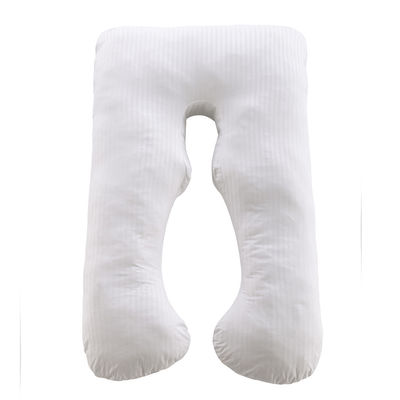 Beckasin Kroppskudde Gravidkudde Eleonora Vit Bomullssatin