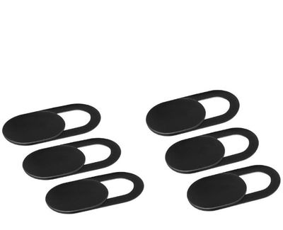 6-Pack - Suojaus kameralle / Spy-suojaus / Verkkokamerasuojaus