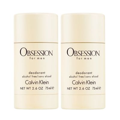 2-pack Calvin Klein Obsession For Men Deostick 75ml