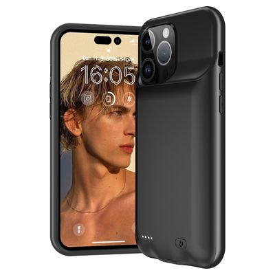 Oppladbart batterideksel til iPhone 15 Pro 7000mAh
