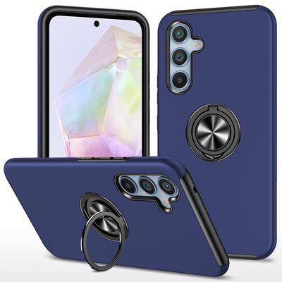 Samsung Galaxy A35 Fingerring Kickstand Hybrid Taske