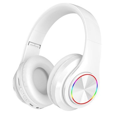 Hifi Trådlösa On-Ear headset Bluetooth-hörlurar - Vit