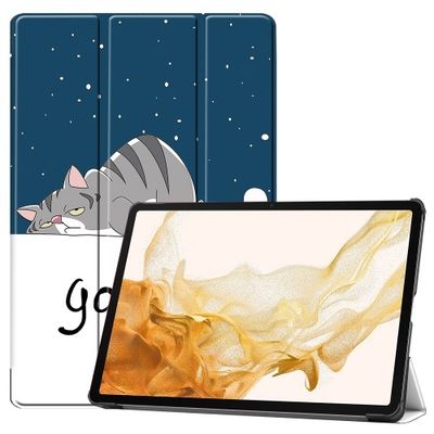 Trifoldet stativ Smart Taske til Samsung Galaxy Tab S10+ (S10 Plus)